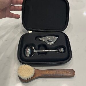 Silver Facial Massage Tool Set